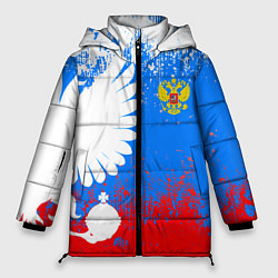 Женская зимняя куртка Я русский герб