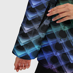 Куртка зимняя женская Color vanguard pattern 2025 Neon, цвет: 3D-светло-серый — фото 2