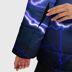 Куртка зимняя женская Lightning Fashion 2025 Neon, цвет: 3D-красный — фото 2