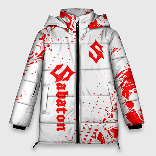 Женская зимняя куртка Сабатон / 3D-Красный – фото 1