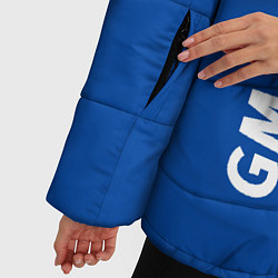 Куртка зимняя женская DAEWOO GM Брызги По вертикали, цвет: 3D-черный — фото 2