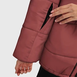 Куртка зимняя женская FIVE NIGHTS AT FREDDYS - ФОКСИ Краски, цвет: 3D-черный — фото 2
