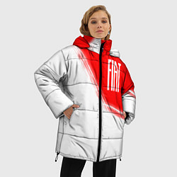 Куртка зимняя женская ФИАТ Краски, цвет: 3D-черный — фото 2