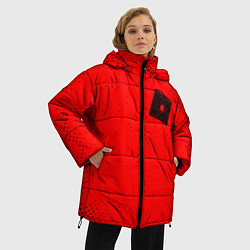 Куртка зимняя женская РОБЛОКС Гранж, цвет: 3D-черный — фото 2