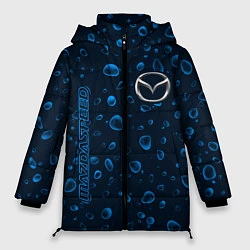 Куртка зимняя женская MAZDA SPEED Дождь, цвет: 3D-черный