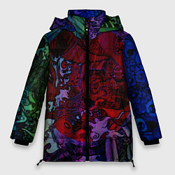 Куртка зимняя женская Японский стиль, цвет: 3D-черный