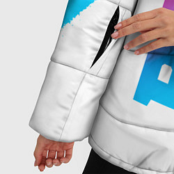 Куртка зимняя женская PSG Neon Gradient, цвет: 3D-черный — фото 2