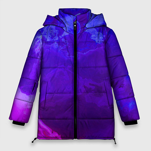 Женская зимняя куртка Циклон Красок / 3D-Красный – фото 1