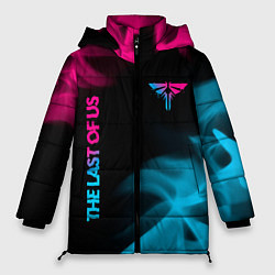 Куртка зимняя женская The Last Of Us Neon Gradient, цвет: 3D-черный