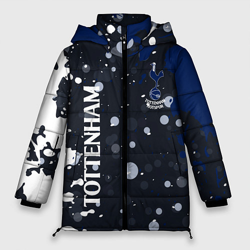 Женская зимняя куртка Tottenham hotspur Краска / 3D-Светло-серый – фото 1