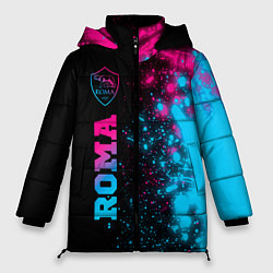 Куртка зимняя женская Roma - neon gradient: по-вертикали, цвет: 3D-черный