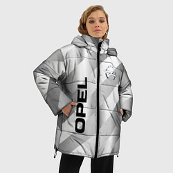 Куртка зимняя женская Опель - спорт, цвет: 3D-черный — фото 2