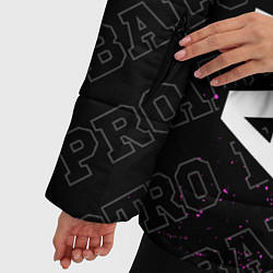 Куртка зимняя женская Ajax pro football: по-вертикали, цвет: 3D-черный — фото 2