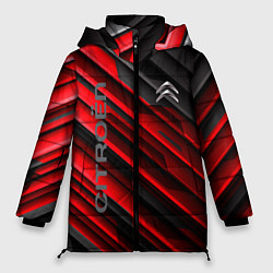 Куртка зимняя женская Citroёn - sport, цвет: 3D-красный