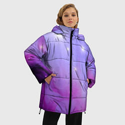 Куртка зимняя женская Космическое одеяло, цвет: 3D-красный — фото 2