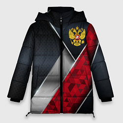 Куртка зимняя женская Red & black Russia, цвет: 3D-красный