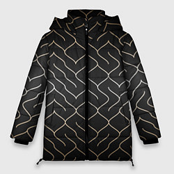Куртка зимняя женская Black Gold - Лабиринт, цвет: 3D-красный