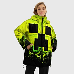 Куртка зимняя женская Creeper neon, цвет: 3D-черный — фото 2