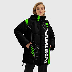 Куртка зимняя женская Samurai - Зеленые технологии, цвет: 3D-красный — фото 2