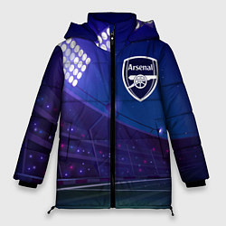 Куртка зимняя женская Arsenal ночное поле, цвет: 3D-черный