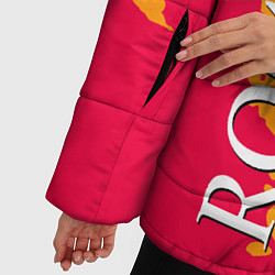 Куртка зимняя женская Roma Краска, цвет: 3D-красный — фото 2