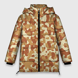 Куртка зимняя женская Камуфляж Italian Desert, цвет: 3D-светло-серый