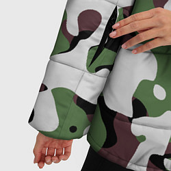 Куртка зимняя женская Камуфляж Jieitai, цвет: 3D-светло-серый — фото 2