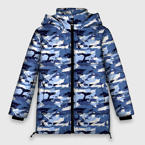 Женская зимняя куртка Камуфляж Navi Camo / 3D-Светло-серый – фото 1