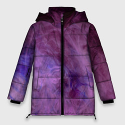 Куртка зимняя женская Сиреневый туман, цвет: 3D-черный