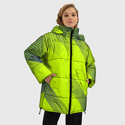 Куртка зимняя женская Green sport style, цвет: 3D-светло-серый — фото 2