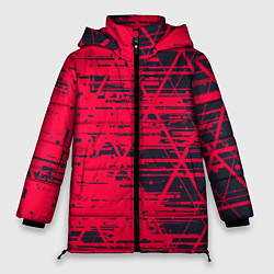 Куртка зимняя женская Black & Red, цвет: 3D-черный