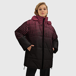 Куртка зимняя женская Неоновые груги, цвет: 3D-черный — фото 2