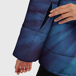 Куртка зимняя женская Космический глаз, цвет: 3D-светло-серый — фото 2