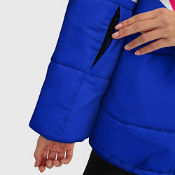 Куртка зимняя женская FIRM ретро раскраска, цвет: 3D-красный — фото 2