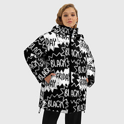 Куртка зимняя женская Black friday, цвет: 3D-черный — фото 2