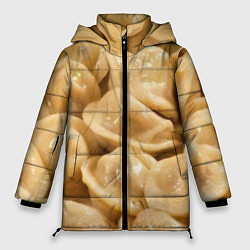 Куртка зимняя женская Пельмени, цвет: 3D-черный