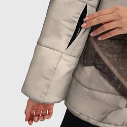 Куртка зимняя женская Дикий кролик 2023, цвет: 3D-светло-серый — фото 2
