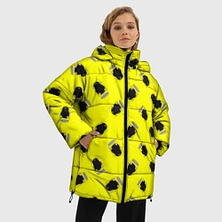 Куртка зимняя женская Кротовуха, цвет: 3D-светло-серый — фото 2