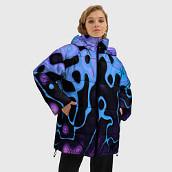 Куртка зимняя женская Смешение фракций, цвет: 3D-светло-серый — фото 2