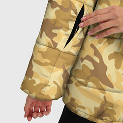 Куртка зимняя женская Пустынный камуфляж, цвет: 3D-светло-серый — фото 2