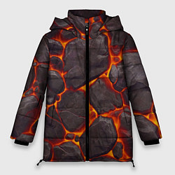 Куртка зимняя женская Каменная лава, цвет: 3D-светло-серый