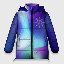 Куртка зимняя женская Dark Souls northern cold, цвет: 3D-черный