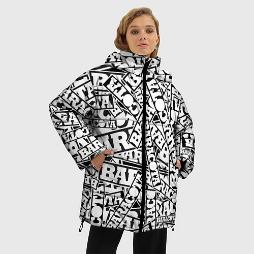 Женская зимняя куртка Baracota Stickers / 3D-Черный – фото 3