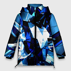 Куртка зимняя женская Crystal blue form, цвет: 3D-светло-серый