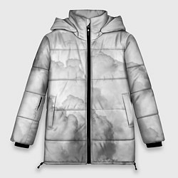 Куртка зимняя женская Пористые облака, цвет: 3D-светло-серый