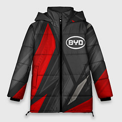 Куртка зимняя женская BYD sports racing, цвет: 3D-черный