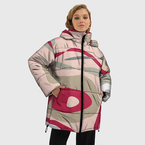 Женская зимняя куртка Magenta / 3D-Светло-серый – фото 3