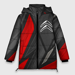 Куртка зимняя женская Citroen sports racing, цвет: 3D-черный