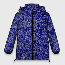 Куртка зимняя женская Синий кислота, цвет: 3D-черный