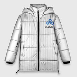 Куртка зимняя женская Cloud9 white, цвет: 3D-светло-серый